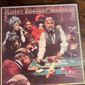 Vinyl Record vintage Kenny Rogers The Gambler, released 1978 country music